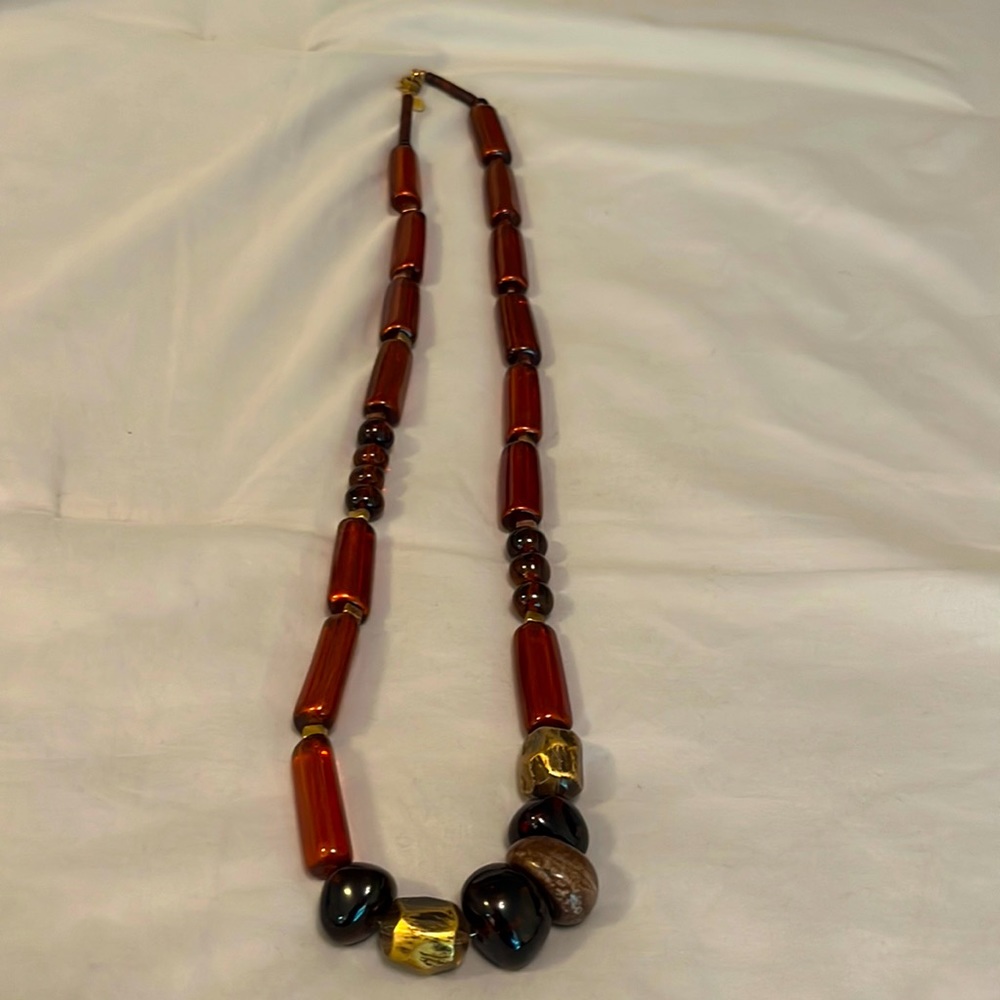 Earth tone necklace